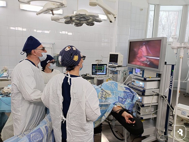 Saratov Medical University doctors saved a patient with a rare stomach tumor