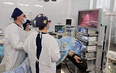 Saratov Medical University doctors saved a patient with a rare stomach tumor